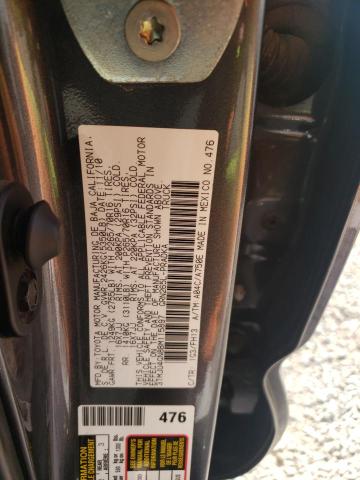 3TMJU4GN8BM115897 - 2011 TOYOTA TACOMA DOUBLE CAB PRERUNNER BLACK photo 12