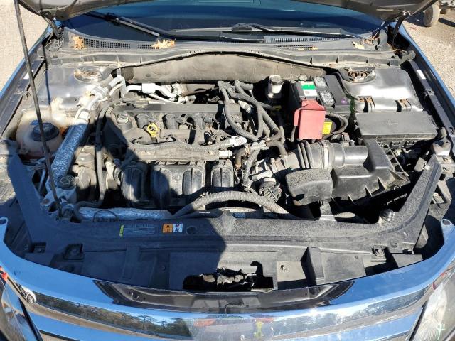 3FAHP0HA1CR391116 - 2012 FORD FUSION SE GRAY photo 11