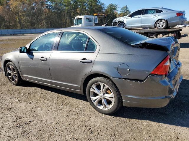 3FAHP0HA1CR391116 - 2012 FORD FUSION SE GRAY photo 2