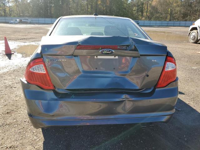 3FAHP0HA1CR391116 - 2012 FORD FUSION SE GRAY photo 6