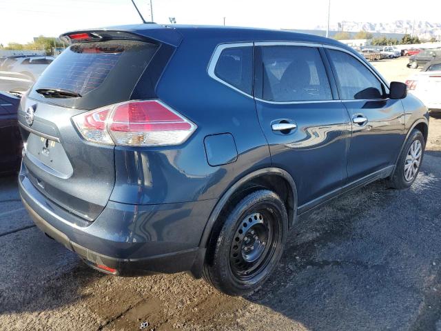 KNMAT2MT1FP561027 - 2015 NISSAN ROGUE S BLUE photo 3