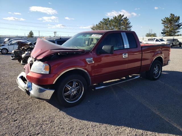 1FTRX12W87KC42575 - 2007 FORD F150 RED photo 1