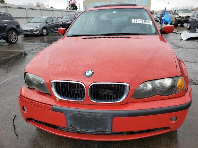 WBAEU334X2PF56109 - 2002 BMW 325 XI RED photo 5