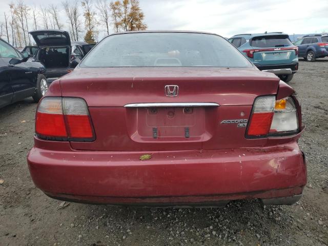 1HGCD5636VA036391 - 1997 HONDA ACCORD LX RED photo 6