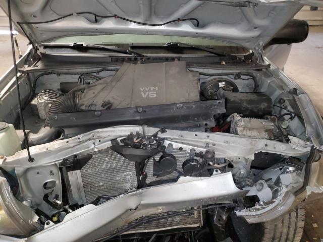 5TETU4GN9AZ699883 - 2010 TOYOTA TACOMA PRERUNNER ACCESS CAB SILVER photo 11