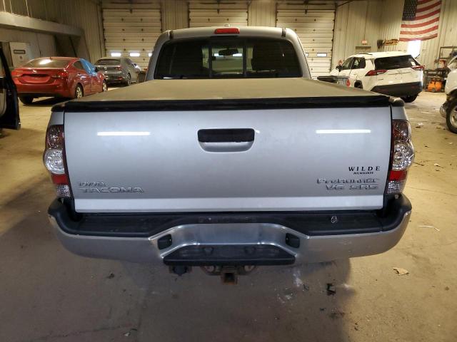 5TETU4GN9AZ699883 - 2010 TOYOTA TACOMA PRERUNNER ACCESS CAB SILVER photo 6