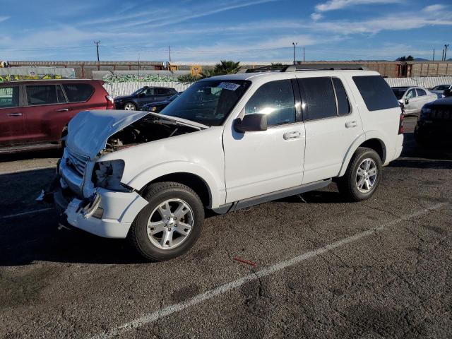 1FMEU7D85AUA84650 - 2010 FORD EXPLORER XLT WHITE photo 1