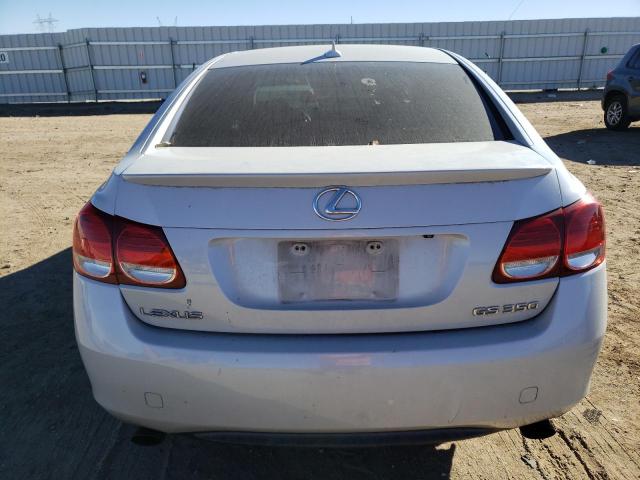 JTHBE96S070010575 - 2007 LEXUS GS 350 WHITE photo 6