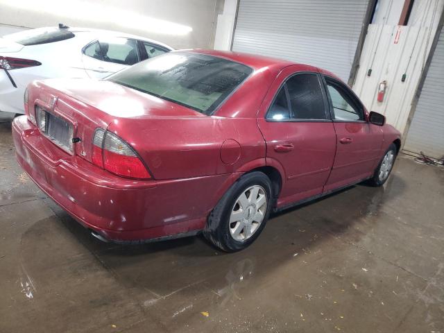 1LNHM86S65Y621536 - 2005 LINCOLN LS RED photo 3