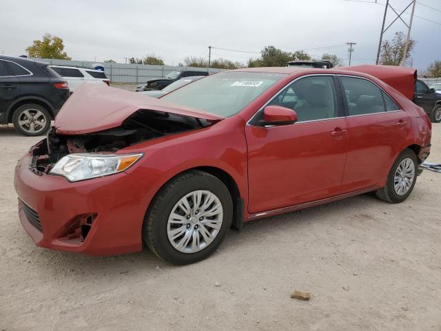 4T4BF1FK1DR306727 - 2013 TOYOTA CAMRY L RED photo 1