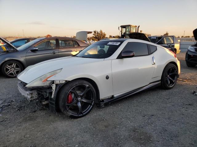 JN1AZ4EH0EM630247 - 2014 NISSAN 370Z BASE WHITE photo 1