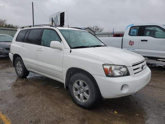 JTEGP21A570145165 - 2007 TOYOTA HIGHLANDER SPORT WHITE photo 4