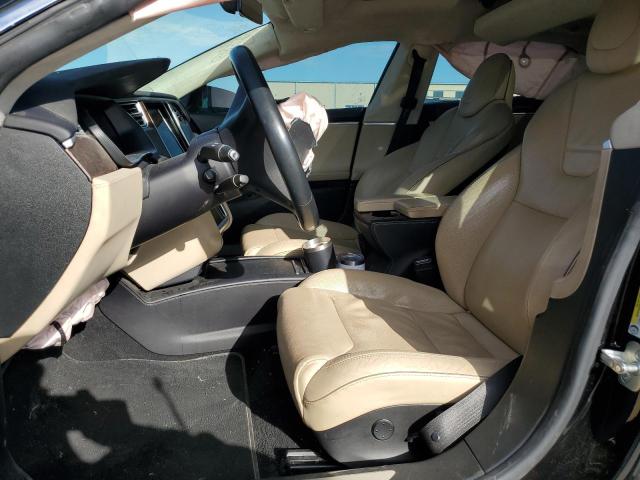 5YJSA1E47GF168186 - 2016 TESLA MODEL S შავი ფოტო 7
