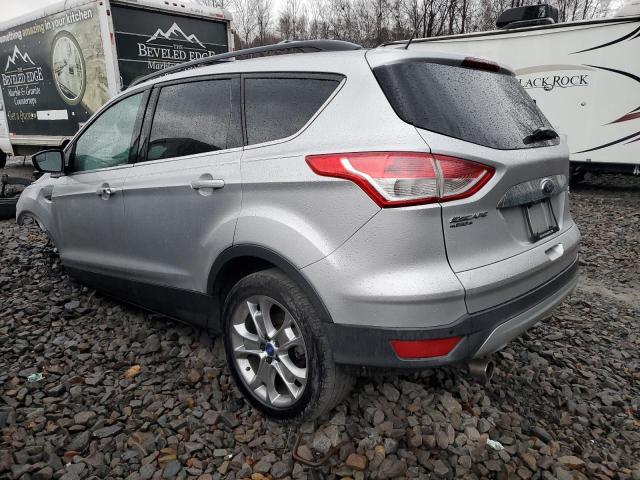 1FMCU9HX0DUC66264 - 2013 FORD ESCAPE SEL SILVER photo 2