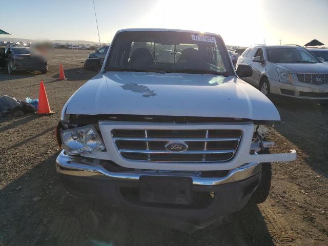 1FTYR14E51PA57145 - 2001 FORD RANGER SUPER CAB WHITE photo 5