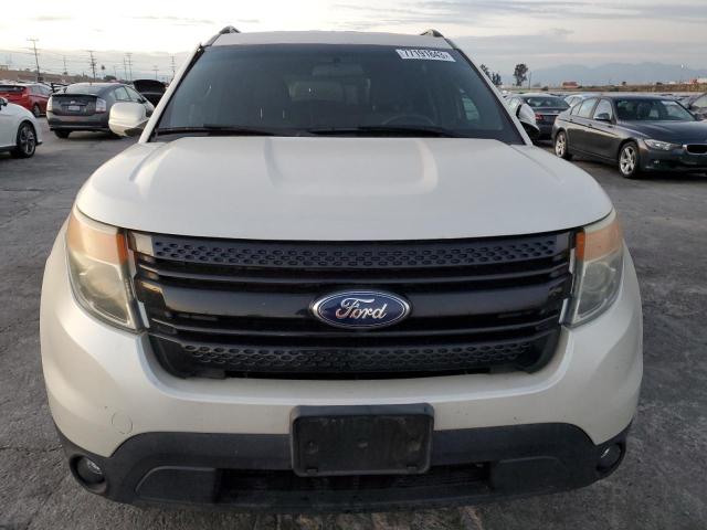 1FM5K8AR0DGC31419 - 2013 FORD EXPLORER POLICE INTERCEPTOR WHITE photo 5