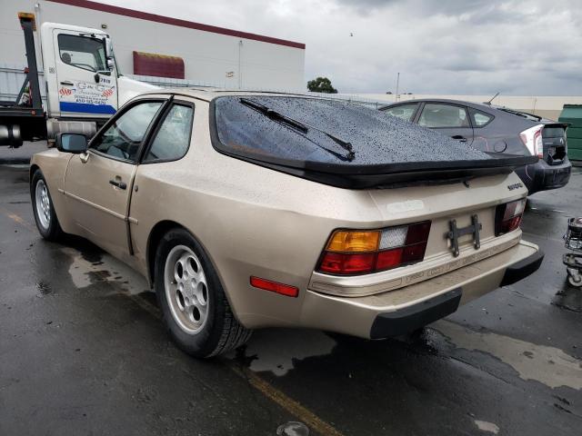 WP0AA0941FN450582 - 1985 PORSCHE 944 GOLD photo 2