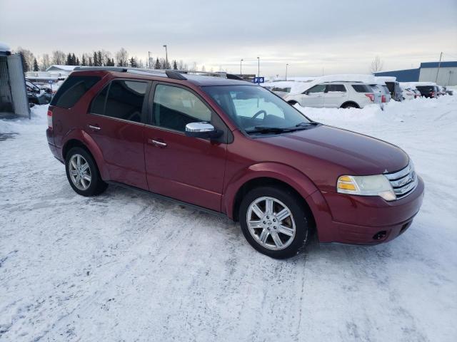 1FMDK06W08GA19959 - 2008 FORD TAURUS X LIMITED BURGUNDY photo 4