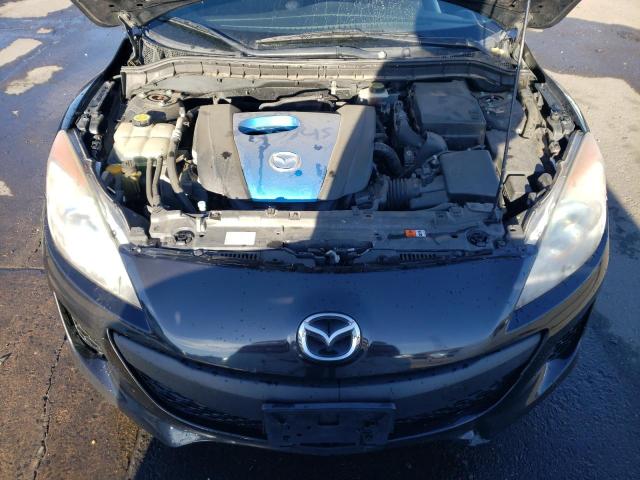 JM1BL1V79C1560237 - 2012 MAZDA 3 I BLACK photo 11