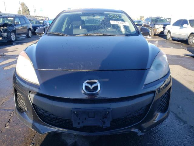 JM1BL1V79C1560237 - 2012 MAZDA 3 I BLACK photo 5