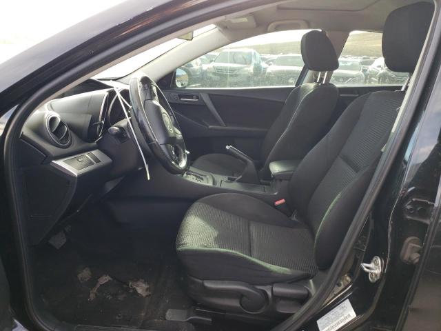 JM1BL1V79C1560237 - 2012 MAZDA 3 I BLACK photo 7