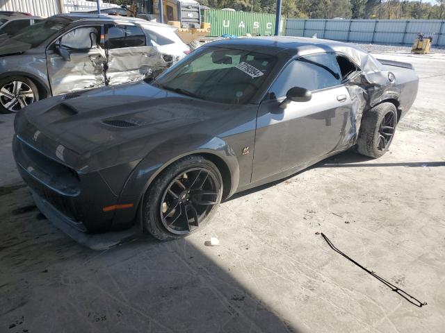 2C3CDZFJ9MH551815 - 2021 DODGE CHALLENGER R/T SCAT PACK GRAY photo 1