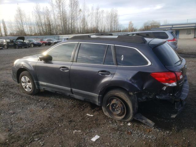 4S4BRBACXD1222219 - 2013 SUBARU OUTBACK 2.5I GRAY photo 2