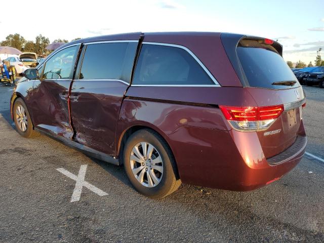 5FNRL5H38GB141131 - 2016 HONDA ODYSSEY SE BURGUNDY photo 2