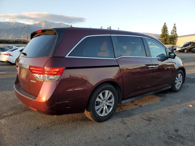 5FNRL5H38GB141131 - 2016 HONDA ODYSSEY SE BURGUNDY photo 3