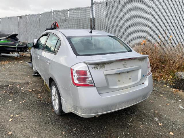 3N1AB6AP0BL603780 - 2011 NISSAN SENTRA 2.0 SILVER photo 2