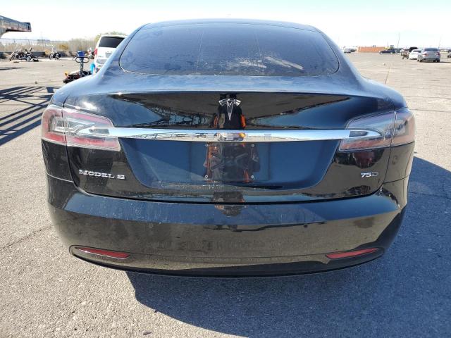5YJSA1E27JF281593 - 2018 TESLA MODEL S BLACK photo 6