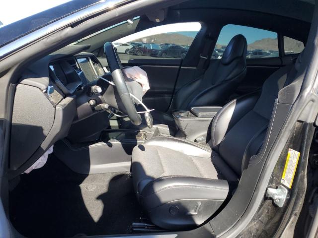 5YJSA1E27JF281593 - 2018 TESLA MODEL S BLACK photo 7
