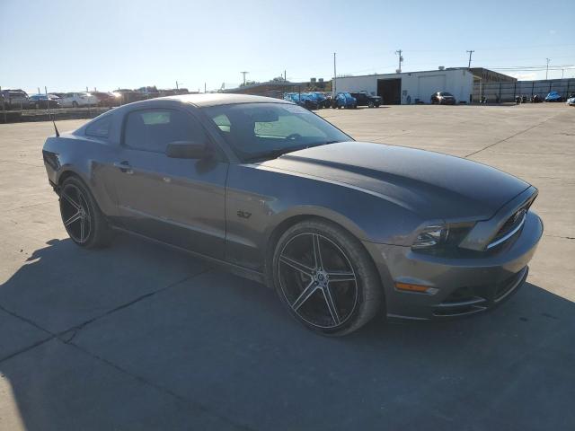 1ZVBP8AM9E5293974 - 2014 FORD MUSTANG GRAY photo 4