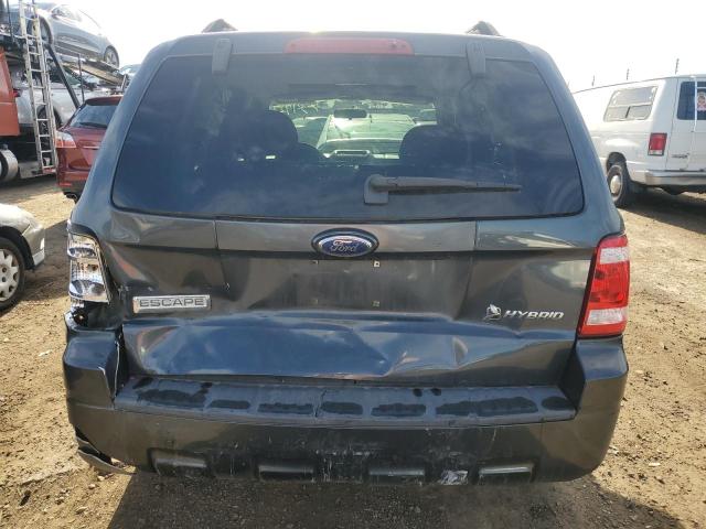 1FMCU49H58KB10703 - 2008 FORD ESCAPE HEV GRAY photo 6