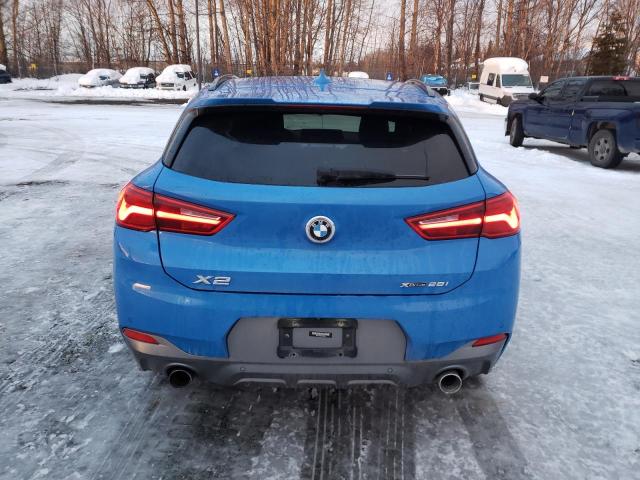 WBXYJ1C09L5P53604 - 2020 BMW X2 XDRIVE28I BLUE photo 6