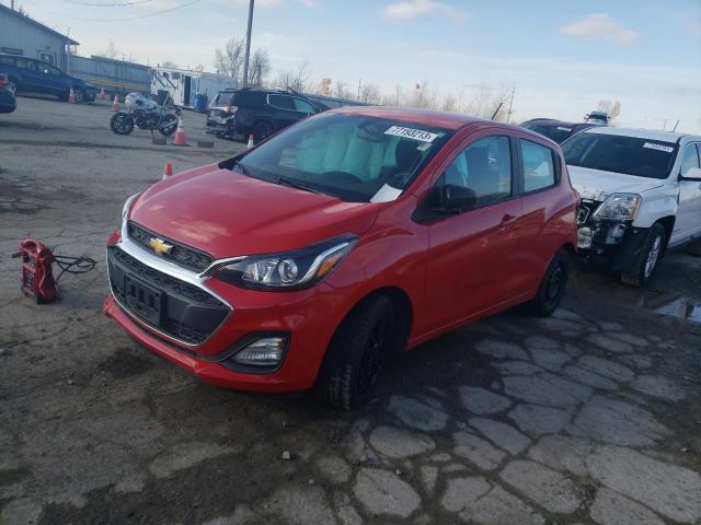 KL8CB6SA2KC812829 - 2019 CHEVROLET SPARK LS RED photo 1