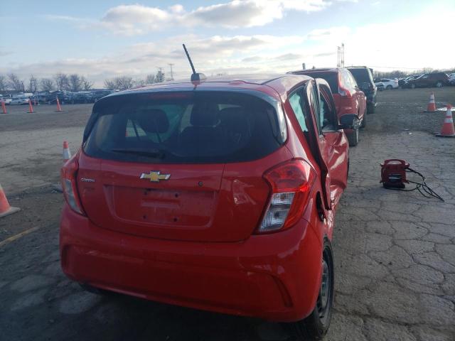 KL8CB6SA2KC812829 - 2019 CHEVROLET SPARK LS RED photo 6