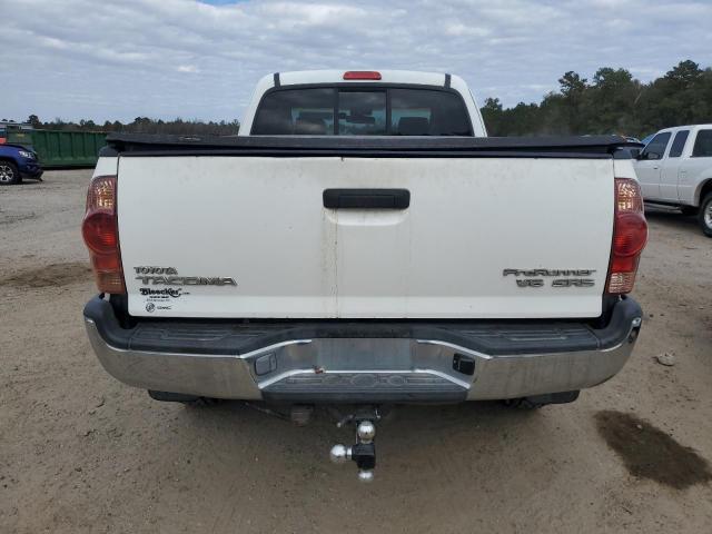 5TETU62N75Z058501 - 2005 TOYOTA TACOMA PRERUNNER ACCESS CAB WHITE photo 6