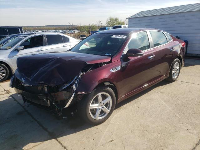 5XXGT4L38JG237094 - 2018 KIA OPTIMA LX BURGUNDY photo 1