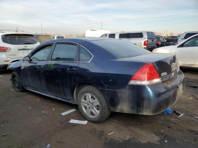 2G1WA5EKXA1232974 - 2010 CHEVROLET IMPALA LS BLUE photo 2