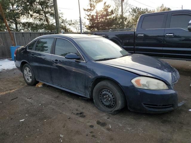 2G1WA5EKXA1232974 - 2010 CHEVROLET IMPALA LS BLUE photo 4