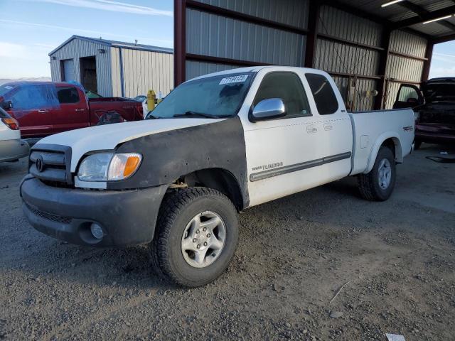 5TBBT44123S366756 - 2003 TOYOTA TUNDRA ACCESS CAB SR5 WHITE photo 1