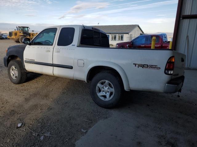 5TBBT44123S366756 - 2003 TOYOTA TUNDRA ACCESS CAB SR5 WHITE photo 2