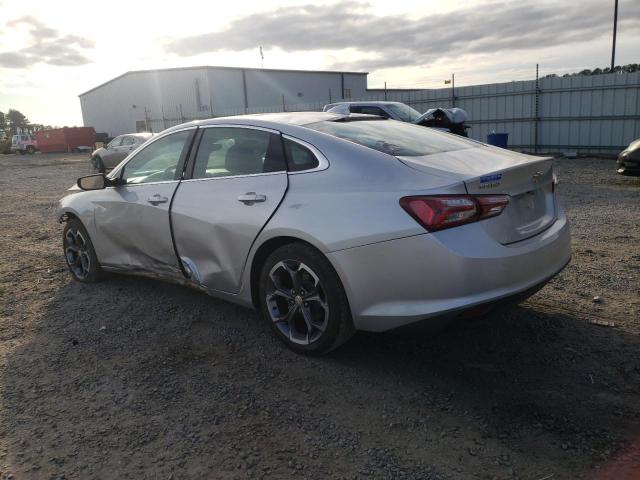 1G1ZD5ST9LF102052 - 2020 CHEVROLET MALIBU LT SILVER photo 2