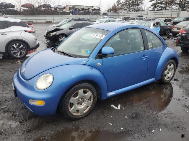 3VWBC21C9YM435092 - 2000 VOLKSWAGEN NEW BEETLE GL BLUE photo 1