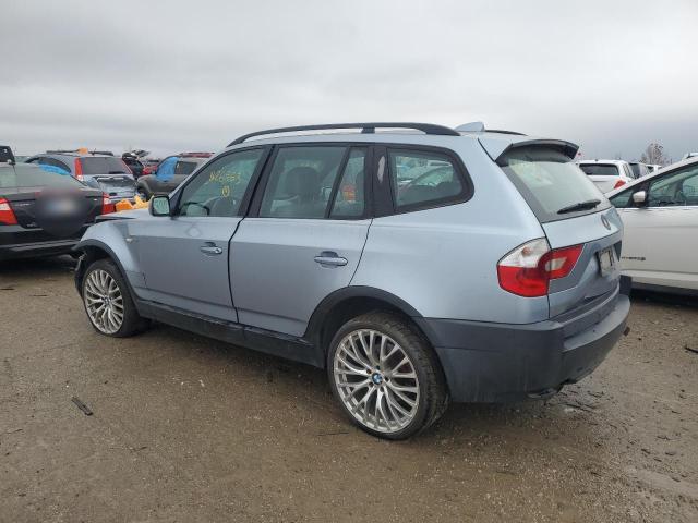 WBXPA73404WB26953 - 2004 BMW X3 2.5I BLUE photo 2