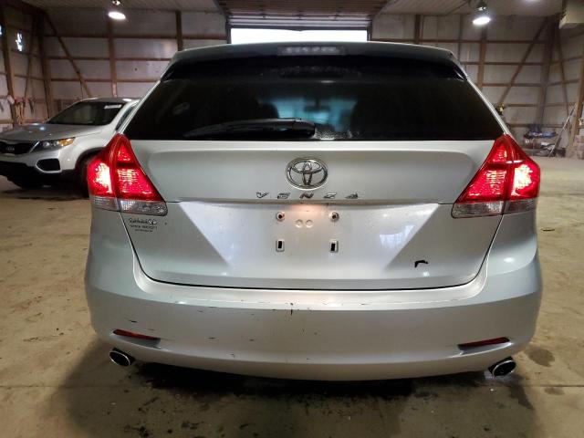 4T3ZK3BBXAU022540 - 2010 TOYOTA VENZA SILVER photo 6