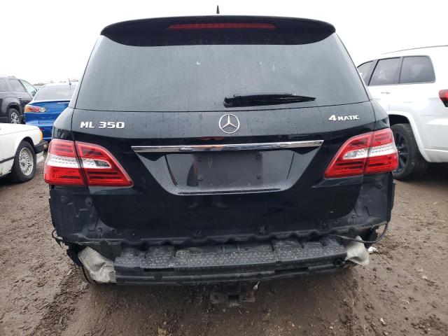 4JGDA5HB8DA227806 - 2013 MERCEDES-BENZ ML 350 4MATIC BLACK photo 6