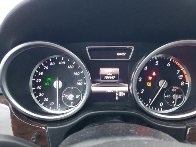 4JGDA5HB8DA227806 - 2013 MERCEDES-BENZ ML 350 4MATIC BLACK photo 9