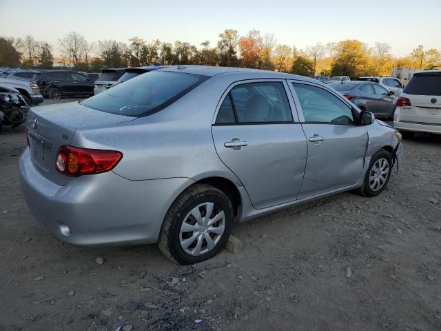 1NXBU4EE4AZ337172 - 2010 TOYOTA COROLLA BASE SILVER photo 3